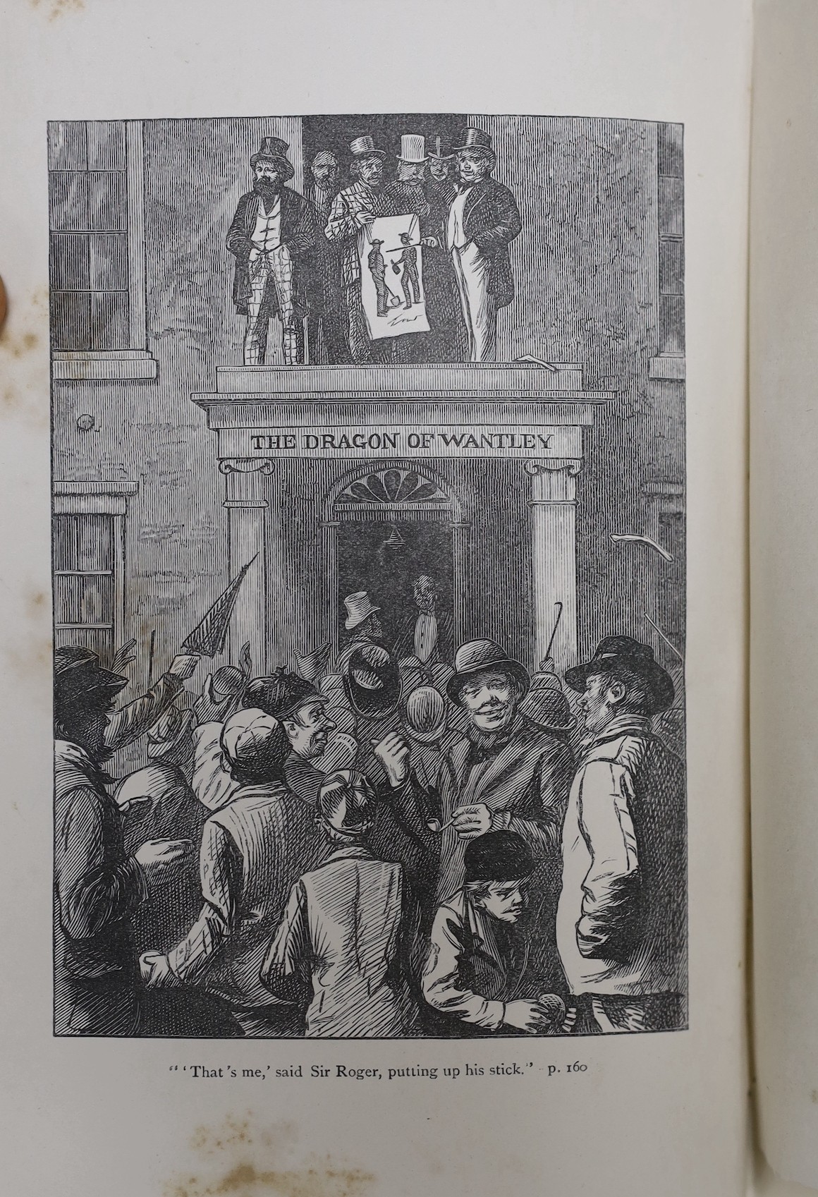 Trollope, Anthony - The Chronicles of Barsetshire, 8 vols, 8vo, full morocco, Chapman and Hall, London, 1879